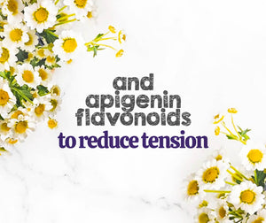 Austin and Kat CBD Soft Chew for anxious dogs featured ingredients chamomile contains apigenin flavonoids to reduce tension.