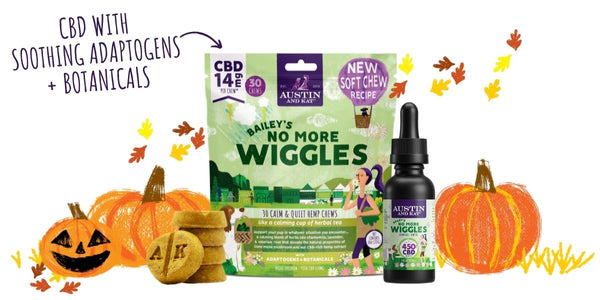 Austin and Kat Calming CBD Chews and Oils