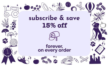 Austin and Kat offers 15% off all auto-ship subscriptions on all products, easy to change or cancel anytime