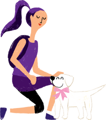 kat crate training puppy lady harper