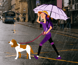 Discover Peace with Austin and Kat's Dog Calming hemp and botanical formulas  - Expertly crafted to provide serenity for your canine companion. Infused with the tranquil essence of lavender, chamomile, and passionflower, powered by the goodness of our new BLEND#4 whole plant hemp extract with CBD+CBDA.