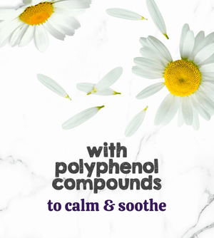 Austin and Kat CBD Oil for Dogs and Cats featured ingredients chamomile provides polyphenol compounds to calm and soothe.